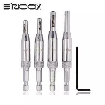 Binoax комплект сверл для дверных петель 4 шт.