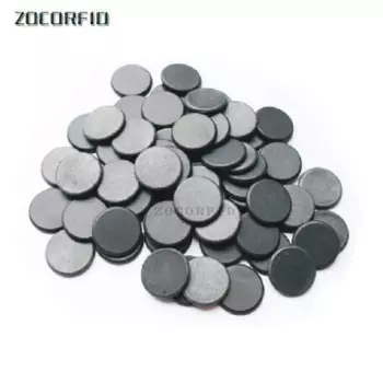 Бирка для стирки Rfid PPS, 10 шт./партия, D20 мм, 125 кГц, TK4100 EM coin, IP68, водонепроницаемая, устойчивая к высоким температурам