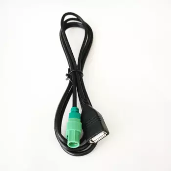 Biurlink 1 шт. USB-адаптер аудиокабель, 1 шт. Fakra антенный адаптер для BMW серии 3 серии Z X5 X6