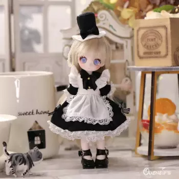 BJD кукла пирожные 1/8 большие глаза аниме ветер Кукла Смола Искусство игрушки для детей Высокое качество полный набор игрушка кукла