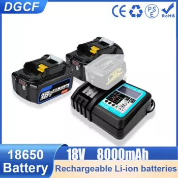 BL1860 8AH для Makita 18В литий-ионный Сменный аккумулятор для электроинструментов LXT BL1850 BL1840 для отвертки 18В с BMS TPCELL 18В