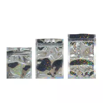Блестящие термопакеты Zip Lock 100 шт.