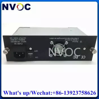 Блок питания 5V12A 110-265VAC-DC для 14/16 слотов 2U 19-дюймовый монтажный в стойку волоконно-оптический медиа конвертер шасси