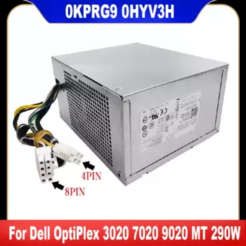 Блок питания для Dell OptiPlex 3020 7020 9020 MT 290 Вт L290AM-00 D290EM-00 HU290AM-00 H290AM-00 0KPRG9 KPRG9 0HYV3H HYV3H