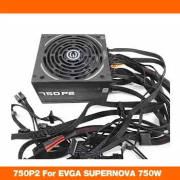 Блок питания для EVGA SUPERNOVA 750 Вт PLATINUM Mining 750P 2, высокое качество, полный модуль