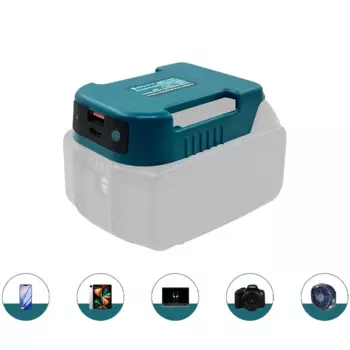 Блок питания для Makita 14,4 в 18 в литий-ионных аккумуляторов с USB и Type-C