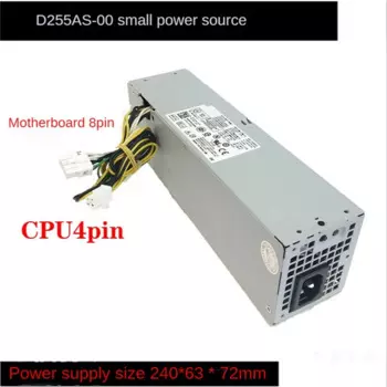 Блок питания шасси 255 Вт для Dell Optiplex 3020 7020 9020 Precision T1700 SFF Systems