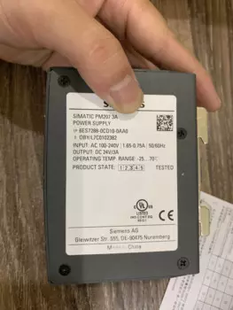 Блок питания SITOP PM207 3A 220V источник питания 24V Выход 6ES7288-0CD10-0AA0