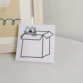 Блокнот LCZLMR с котом 50 листов