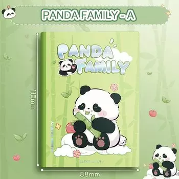Блокнот SDJZT Panda Family Pocket Book А7