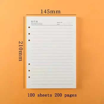 Блокнот YBGYZP journal-8, искусственная кожа, 6 колец