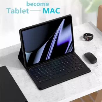 Bluetooth-клавиатура для Vivo Pad3 Pro 13 2024 2 12,1 дюймов для Vivo IQOO Pad 12,1 дюймов, съемный чехол для планшета, Bluetooth-мышь