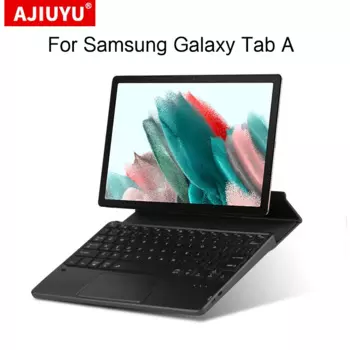 Bluetooth-клавиатура с сенсорной панелью и подсветкой для планшетов Samsung Galaxy TAB A8 10,5 дюйма SM-X200 X205 2021 A7 10,4 A 10,1 A7 Lite 8,7 дюйма