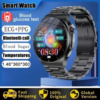 Bluetooth вызов ЭКГ + PPG SmartWatch Мужчины Здоровье Сердечный ритм Артериальное давление Фитнес Спортивные часы Мужские спортивные водонепроницаемые умные часы