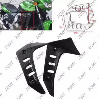 Боковая обтекатель Z750 2004-2007 для мотоцикла из АБС 2 шт. для Kawasaki Z 750 2004 2005 2006 2007
