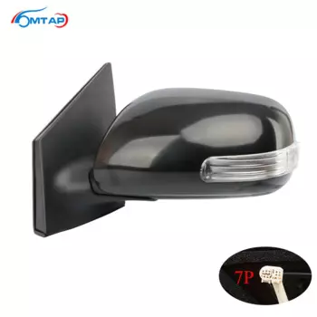 Боковое зеркало MTAP в сборе для Toyota Corolla E150, 2008, 2009, 2010, 2011, 2012, 2013, 7-контактный, с сигналом поворота