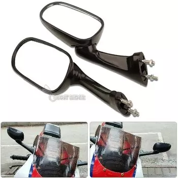 Боковое зеркало заднего вида для мотоцикла Honda NSR250 MC18 MC21 MC28 CBR250 MC19 MC22 CBR400 NC23 NC29 VFR400 NC30 RVF400 NC35