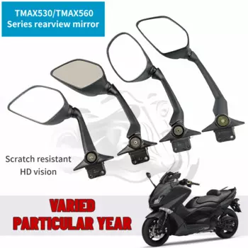 Боковое зеркало заднего вида TMAX 2012 - 2021 TMAX530 TMAX560, мотоциклетные зеркала заднего вида TMAX 530 2013 2014 15 2018 2019 T-MAX 2020