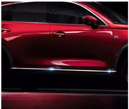 Боковые молдинги из нержавеющей стали, украшение боковой двери для Mazda CX-5 2017 2018 второго поколения, автостайлинг