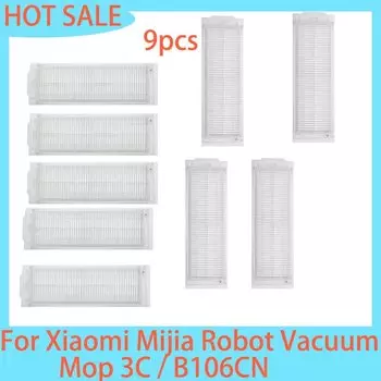 Боковые щетки и фильтры для роботов-пылесосов Xiaomi Mijia 3C / Conga 3290 / 3490 / 3690