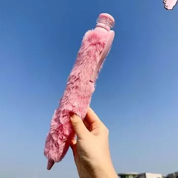 Большая плюшевая шариковая ручка