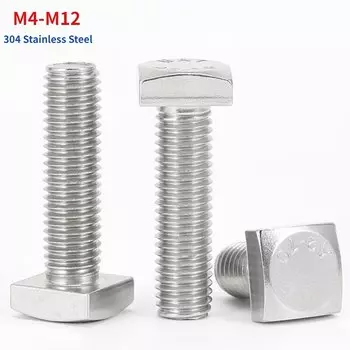 Болты из нержавеющей стали 304 M4 M5 M6 M8 M10 M12