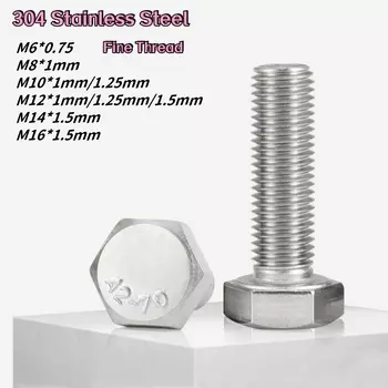 Болты шестигранные из нержавеющей стали M6 M8 M10 M12 M14 M16