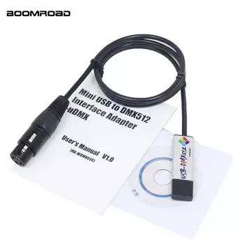 BOOMROAD USB DMX Контроллер