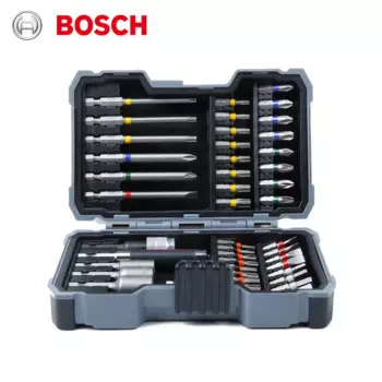 Bosch 2607017702 43 шт., наборы сверл для установки гаек, наборы сверл для кладки, магнитный универсальный держатель, аксессуары для электроинструментов