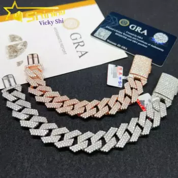 Браслет из серебра, 19 мм, 3 ряда