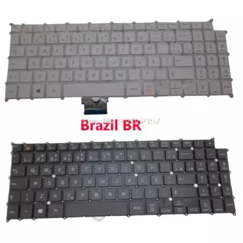 Бразилия BR Клавиатура для LG 15Z960 15ZD960 15Z975 15Z975-G 15ZD975 15ZD975-G LG15Z975 15Z960-G.AA12J 15Z960-G.AA1GJ черный/белый