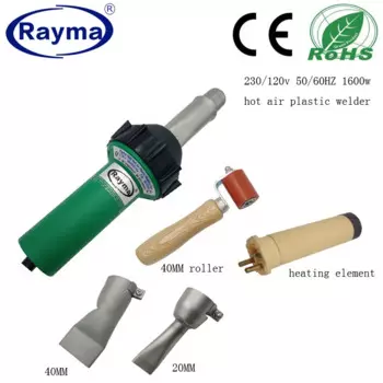Бренд Rayma, сварочный аппарат горячего воздуха с роликом и nozzs для полипропиленовых/ПВХ/полиэтиленовых/полипропиленовых резервуаров