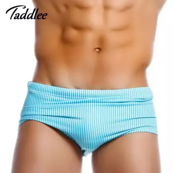 Бренд Taddlee, мужские плавки, боксеры для геев, с низкой талией