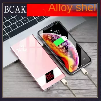 Брендовый скичный магазин BCAK, внешний аккумулятор большой емкости, 10000 мАч, Android, ультратонкий мобильный телефон, универсальный мобильный аккумулятор