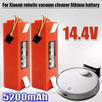 BRR-2P4S 14,4 В 5200 мА/ч запасная батарея для робота-пылесоса Xiaomi Roborock S55 S60 S65 S50 S51 S5 MAX S6