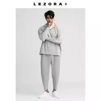 Брюки Miyake Fold Life мужские, свободные повседневные однотонные мужские спортивные штаны в простом стиле, модели HP