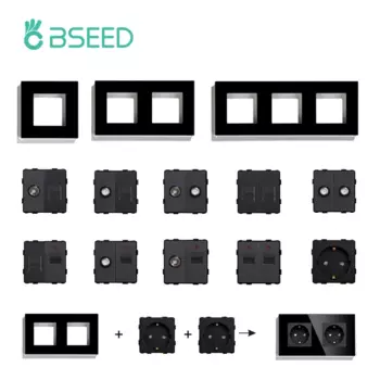 Розетка Bseed EU с USB Type-C