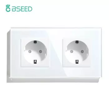 БСЕЕД настенная розетка белая с USB 16А