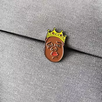 Булавка Biggie Smalls Notorious B.I.G.
