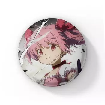 Булавка Puella Magi Madoka Magica Miki Sayaka 58 мм