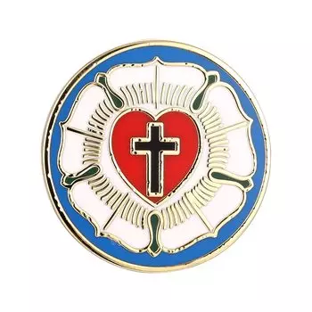 Булавка "Роза Лютера"