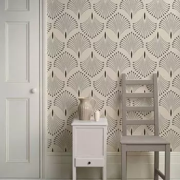 Бумажные обои pixel&wall геометрический дизайн 50*300 см