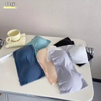 Бюстгальтер без бретелек из вискозы, бесшовное дышащее нижнее белье с одной линией и красивой спиной