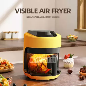 Бытовая прозрачная визуализация, полностью автоматическая фритюрница, многофункциональная электрическая фритюрница