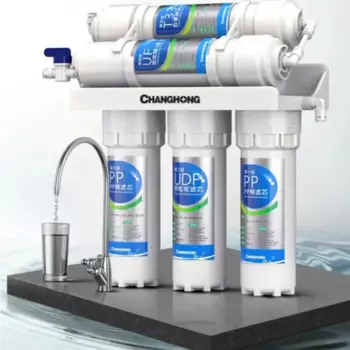 Бытовой очиститель воды, водопроводный кран с прямой питьевой водой, кухонная Нижняя пятиступенчатая машина для ультрафильтрации, очиститель воды