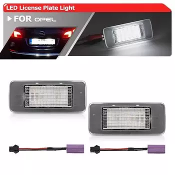 CANbus 18-SMD светодиодный модуль освещения номерного знака для Opel Vauxhall Astra J Sports Tourer Estate Zafira Tourer C 09-15