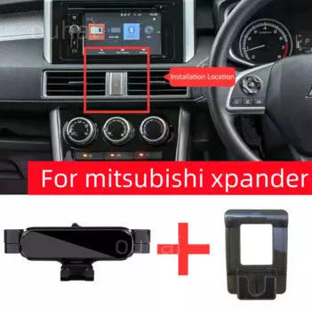 Автомобильный держатель для телефона mitsubishi xpander 2017 2018 2019 -2023, кронштейн для стайлинга автомобиля, Поворотная подставка для GPS, поддержка мобильных аксессуаров