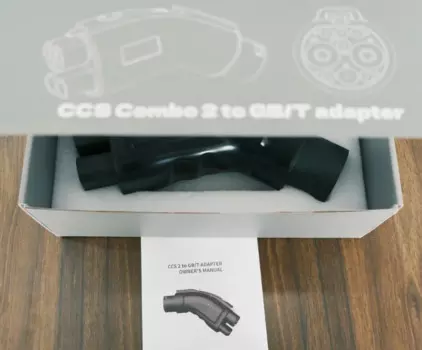 Ccs2 к gb/t автомобильный зарядный адаптер постоянного тока ccs combo 2 GBT адаптер с зарядным устройством для электромобилей Быстрая зарядка постоянного тока