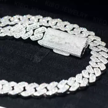 Цепочка мужская из серебра 925 пробы, 18 мм, 22 дюйма