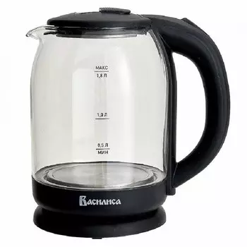 Чайник ВАСИЛИСА ВА-1034, корпус из жаропрочного стекла, 1500 Вт. 1,8 л. модель, (ВА-1034, ВА-1035)